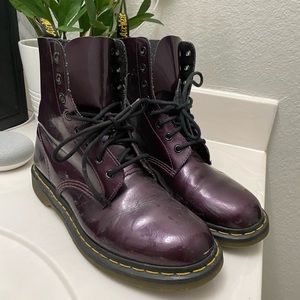 Doc Martens Maroon boots